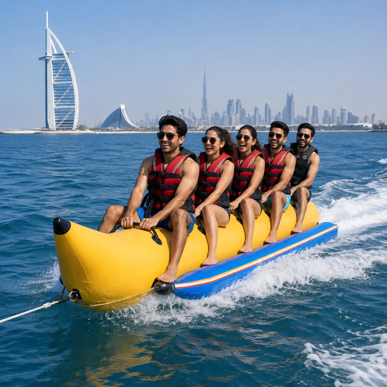 Banana Boat Ride in Dubai